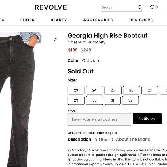 Citizens of Humanity Georgia High Rise Bootcut - Picture 13 of 13